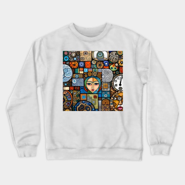 Time Crewneck Sweatshirt by Colin-Bentham